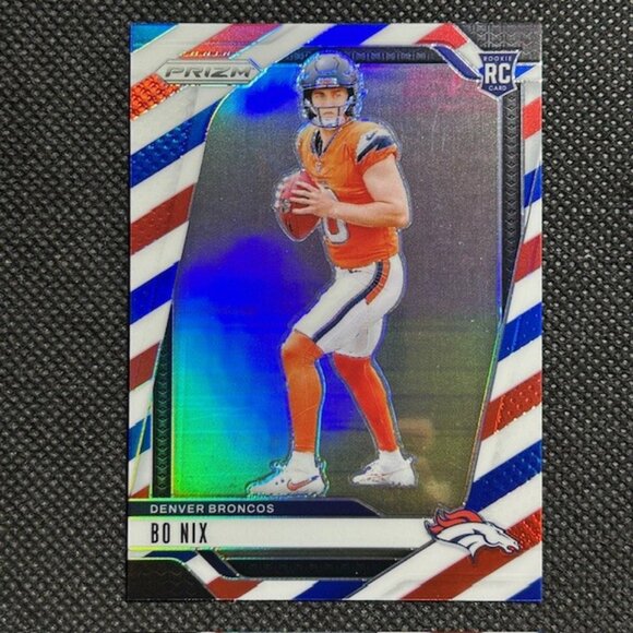 2024 Panini Prizm BO NIX ROOKIE RED WHITE And BLUE Right Out Of The Pack!